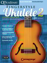 cover Kev's Quickstart Fingerstyle Ukulele, Vol. 2 Guitar and Fretted sheet music cover